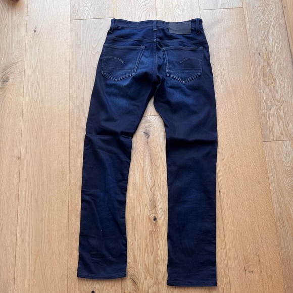 G STAR RAW 3301  INDIGO BLUE SLIM JEANS - 30 - Picture 4 of 15